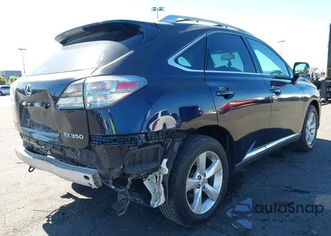 2010 Lexus Rx 350 z USA, uszkodzony, nr VIN 2T2BK1BA4AC040633